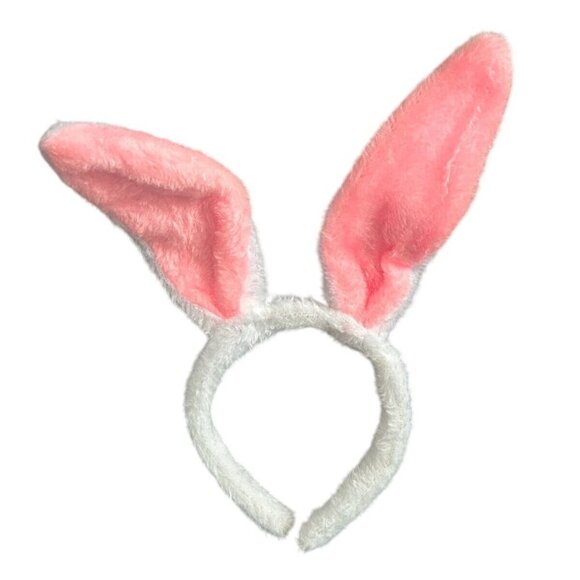 Easter Bunny Ears Headband Rabbit Ear headband Pink 6 Pack - Child Size - Picture 2 of 4